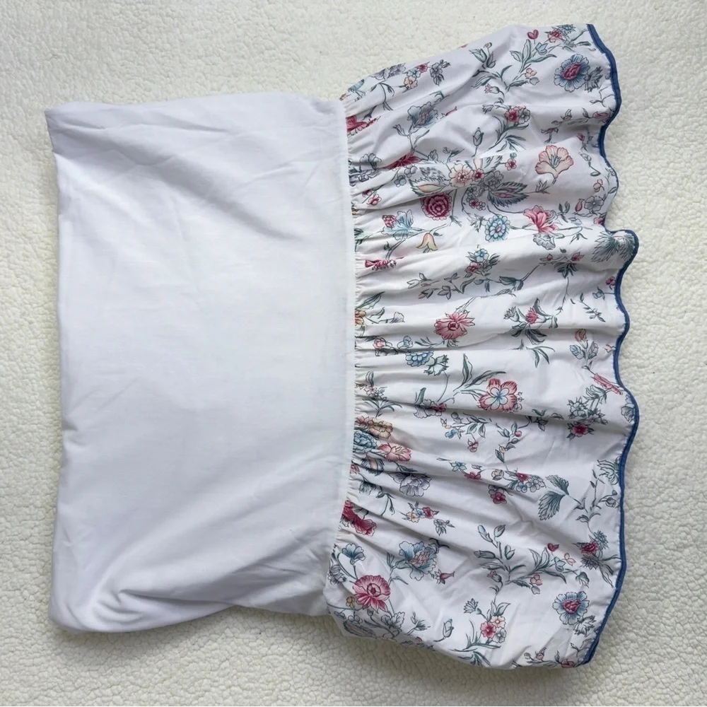 Vintage Laura Ashley Floral Bedskirt